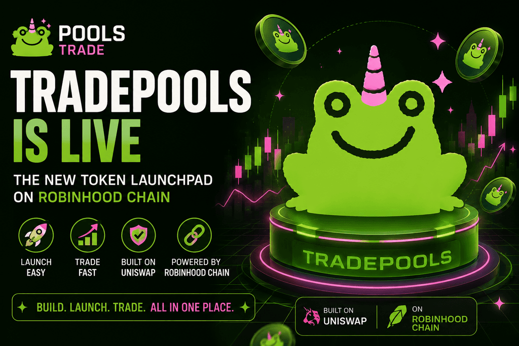 Uniswap Brings TradePools to Robinhood Chain, Opening the Door for New Token Launches